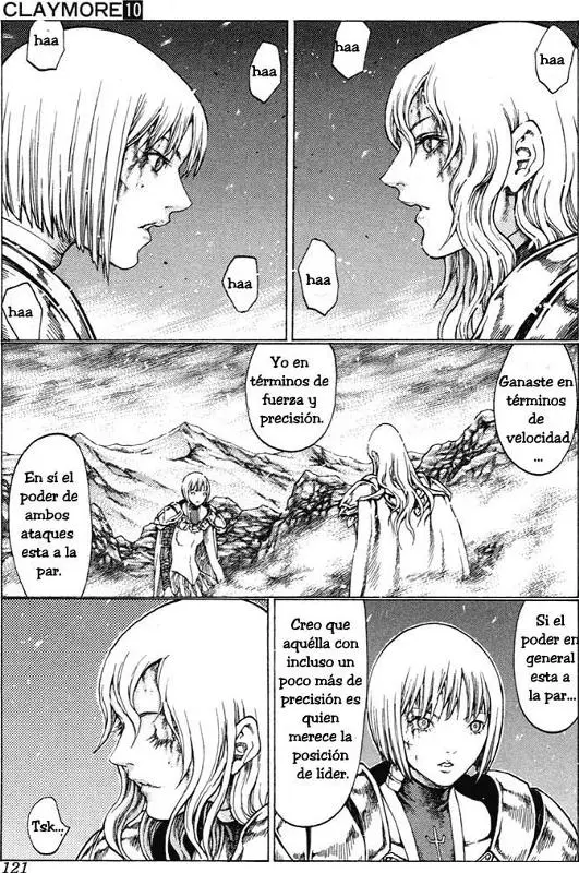 Claymore capítulo 55, página 19
