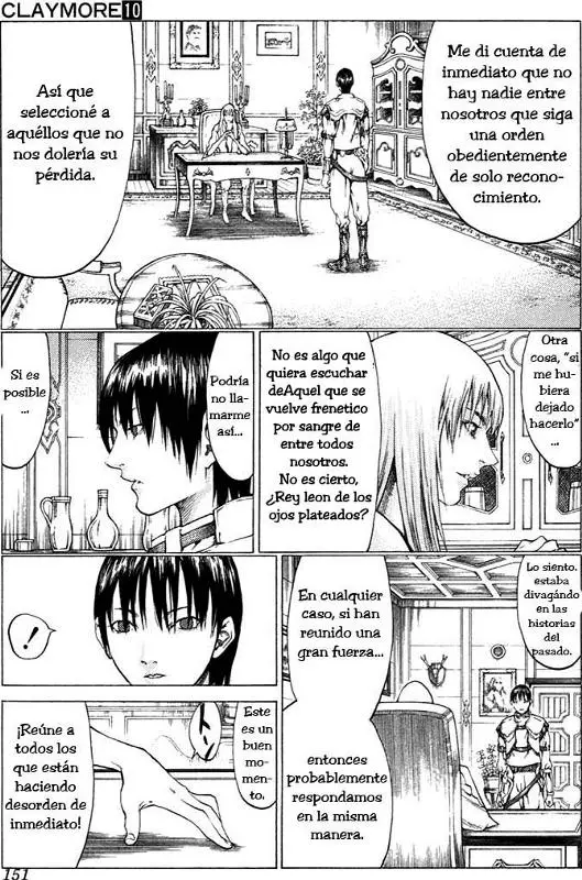 Claymore capítulo 56, página 16