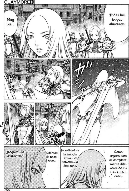 Claymore capítulo 56, página 20