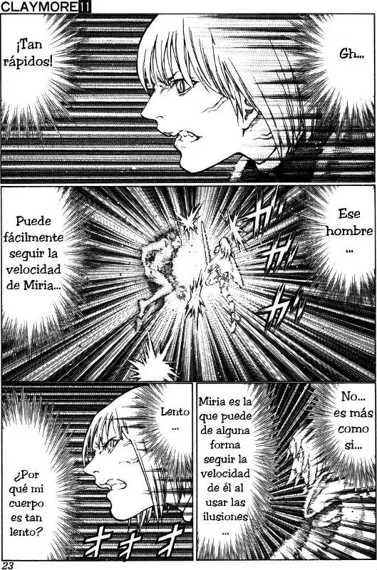 Claymore capítulo 58, página 23