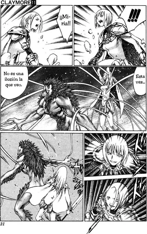 Claymore capítulo 58, página 31