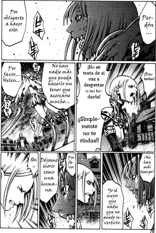 Claymore capítulo 60, página 6