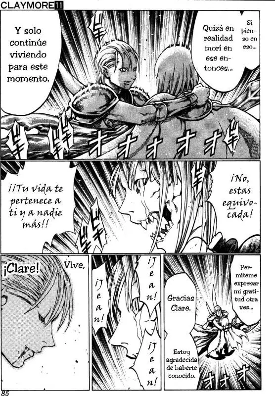 Claymore capítulo 60, página 15