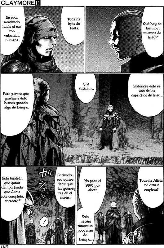 Claymore capítulo 61, página 9