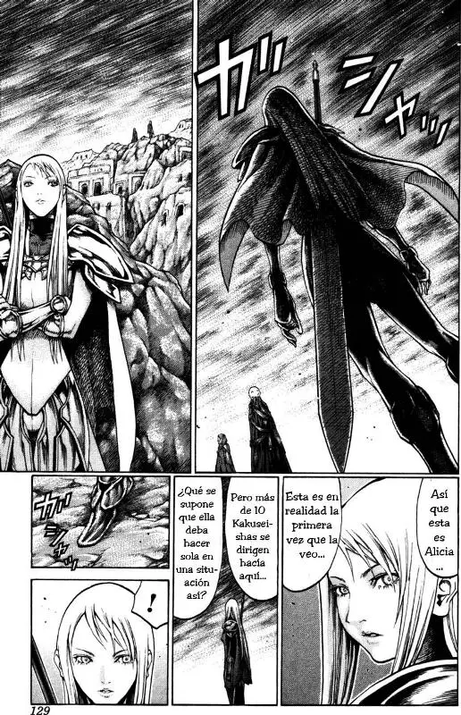 Claymore capítulo 62, página 4