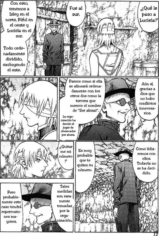 Claymore capítulo 64, página 9