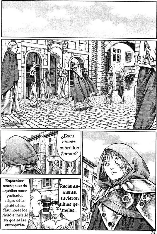 Claymore capítulo 64, página 11