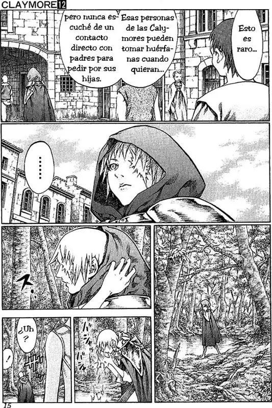 Claymore capítulo 64, página 12