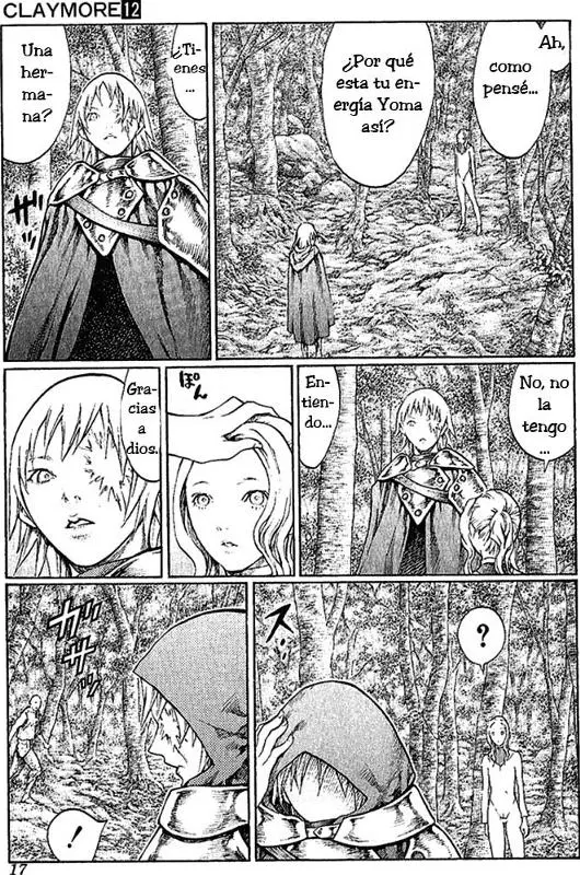 Claymore capítulo 64, página 14