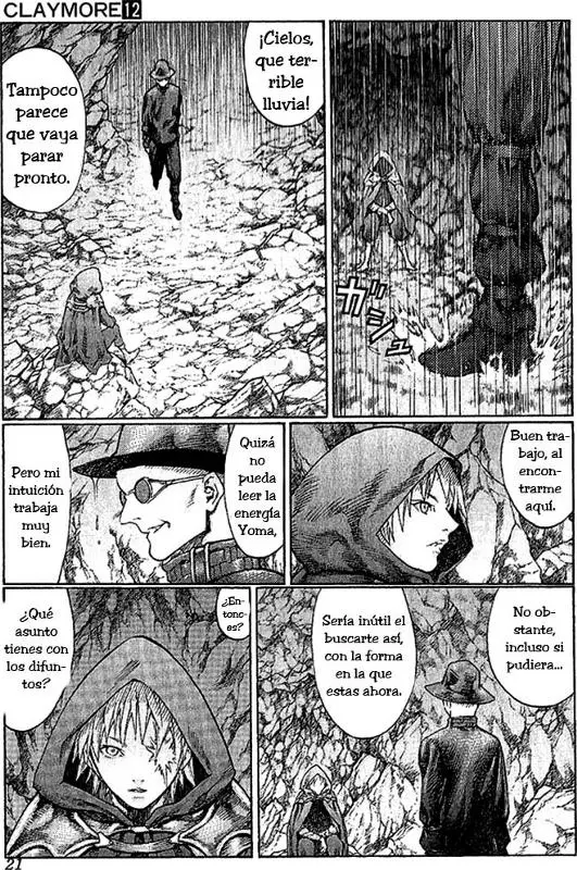 Claymore capítulo 64, página 18