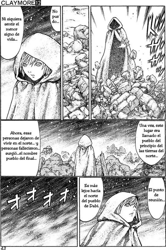 Claymore capítulo 65, página 4