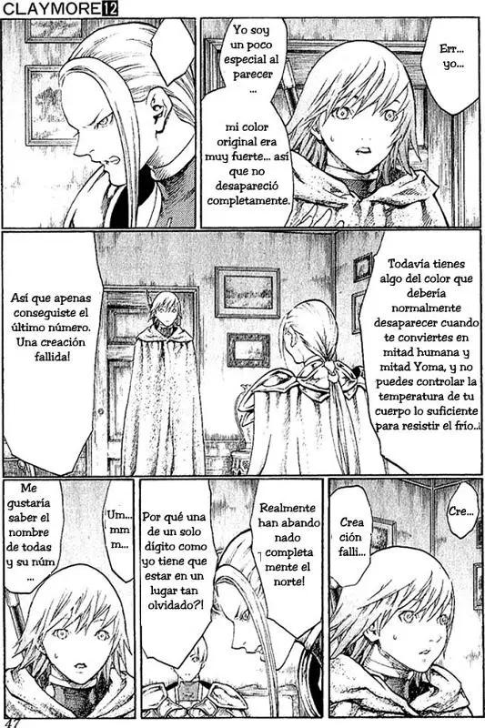 Claymore capítulo 65, página 8