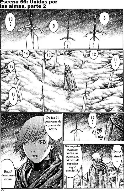 Claymore capítulo 66, página 1