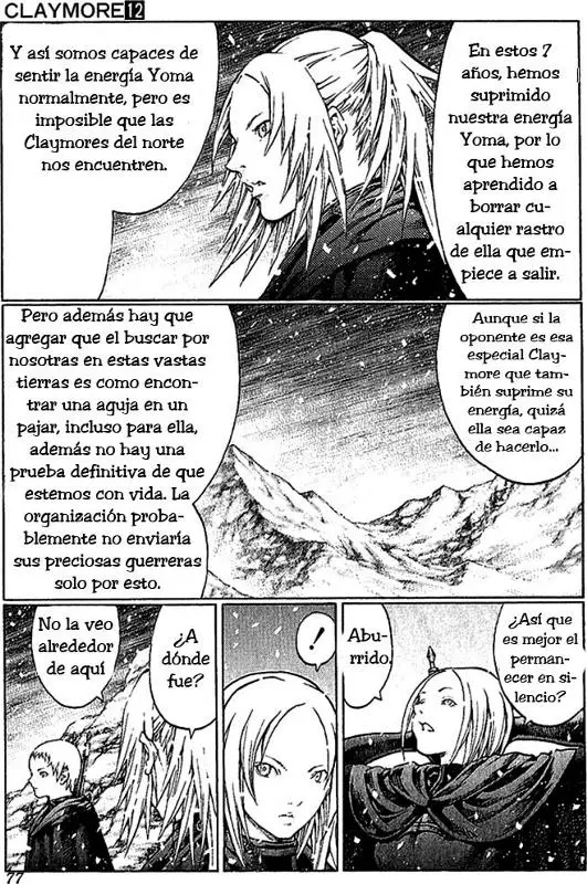 Claymore capítulo 66, página 6