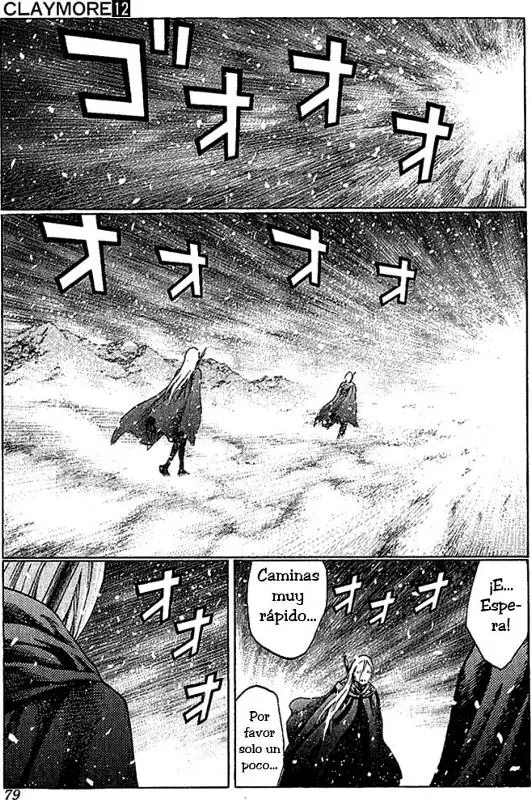 Claymore capítulo 66, página 8