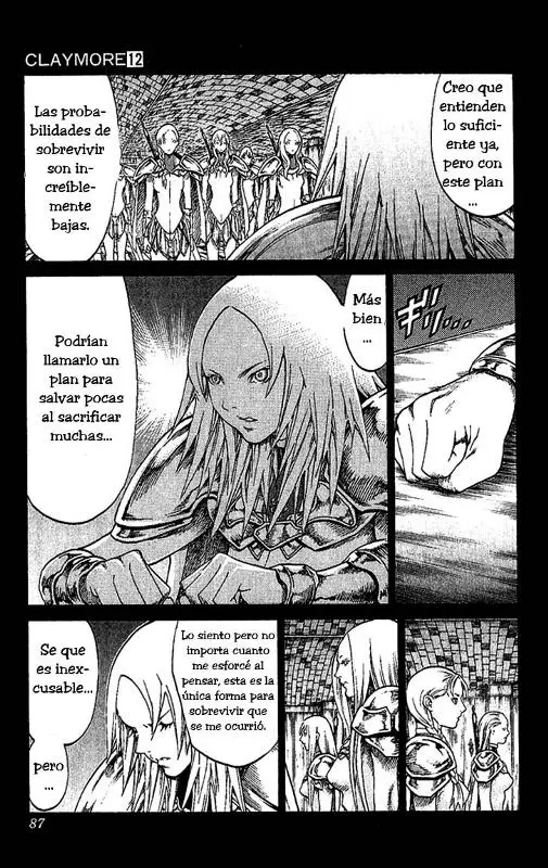 Claymore capítulo 66, página 16