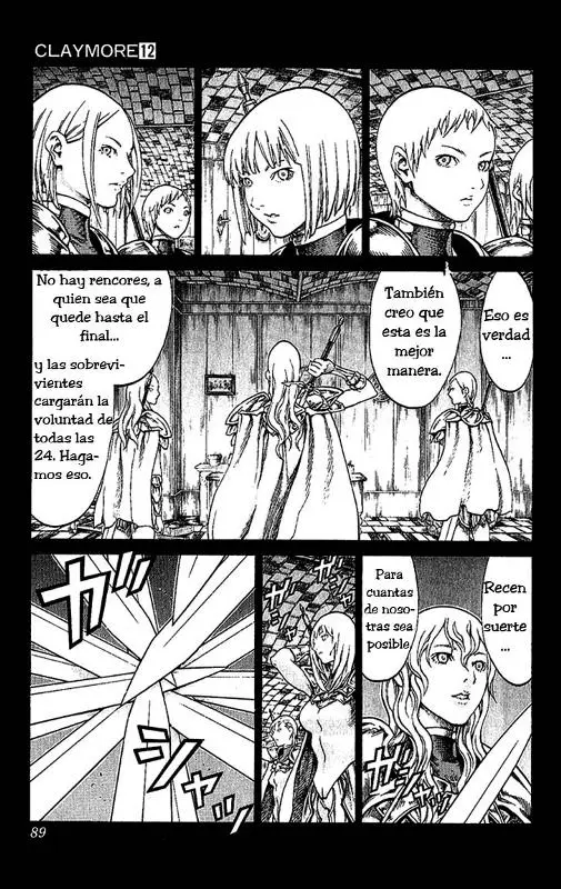 Claymore capítulo 66, página 18