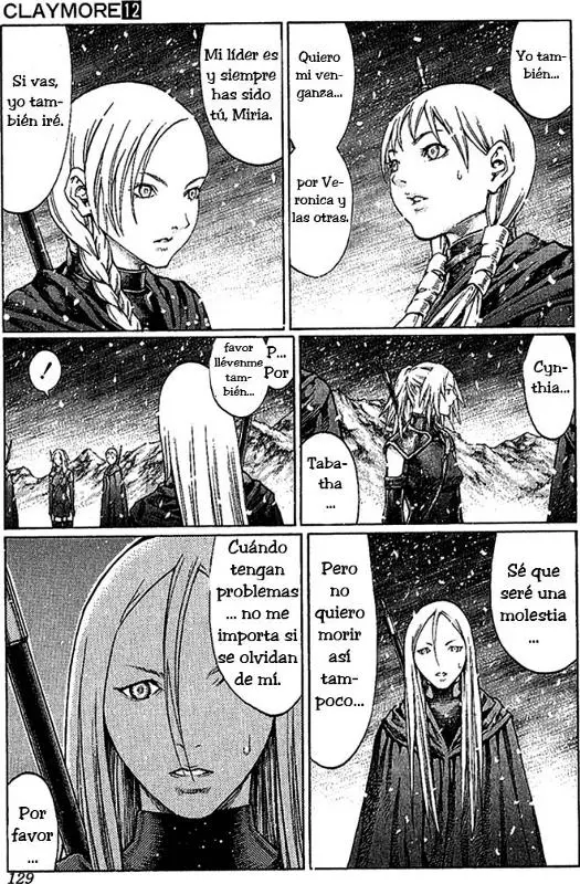Claymore capítulo 67, página 25