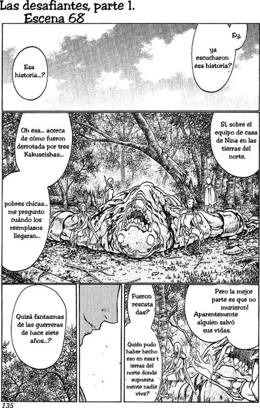 Claymore capítulo 68, página 1