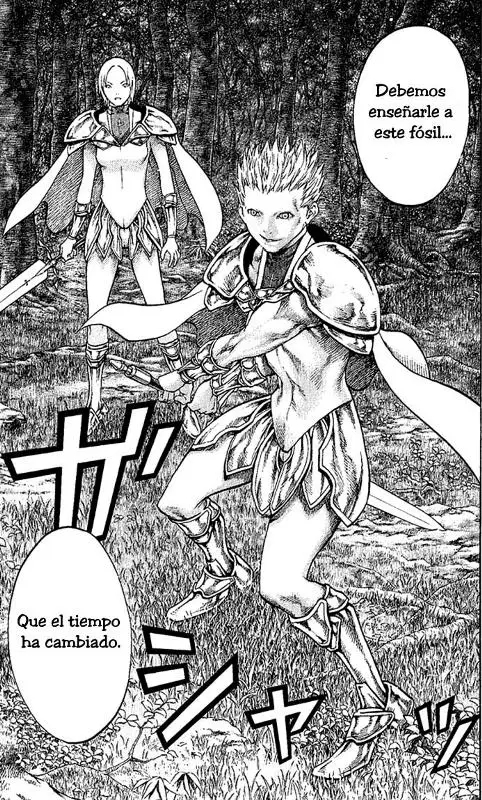 Claymore capítulo 69, página 8