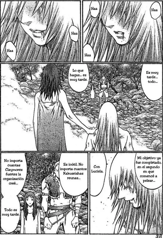 Claymore capítulo 71, página 17
