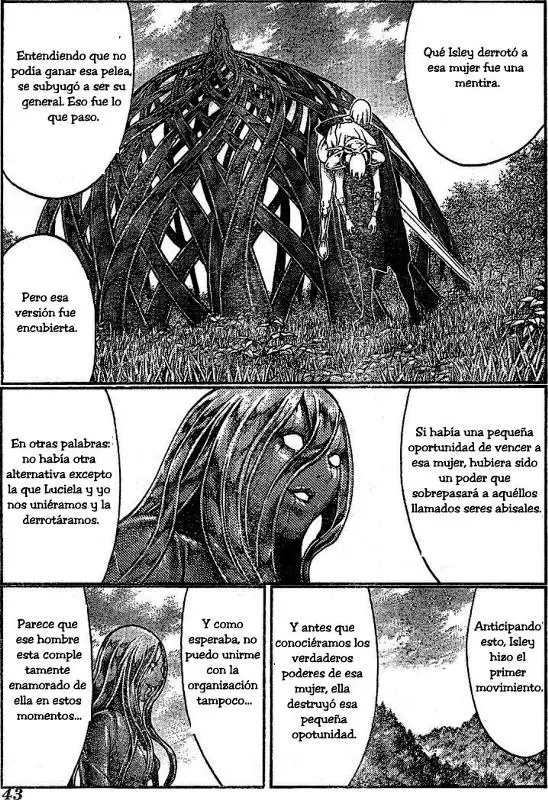 Claymore capítulo 71, página 21
