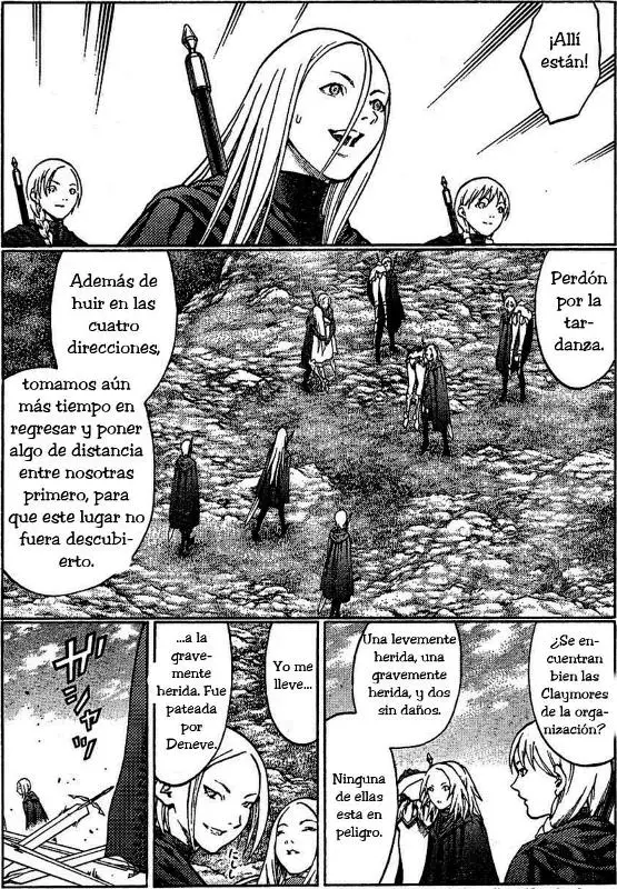 Claymore capítulo 72, página 4
