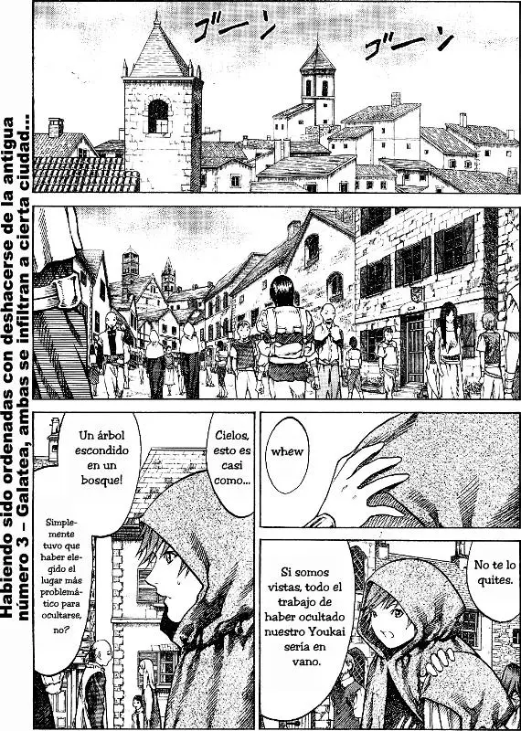 Claymore capítulo 74, página 3