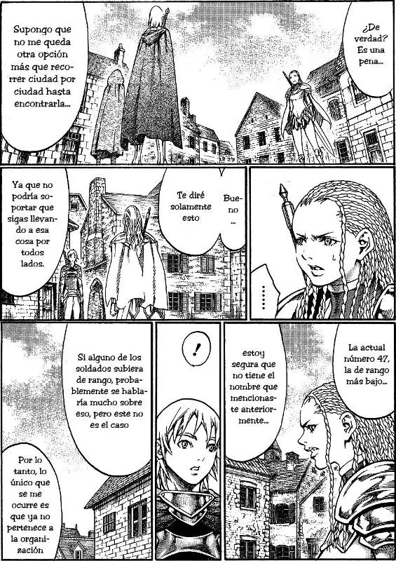 Claymore capítulo 81, página 17