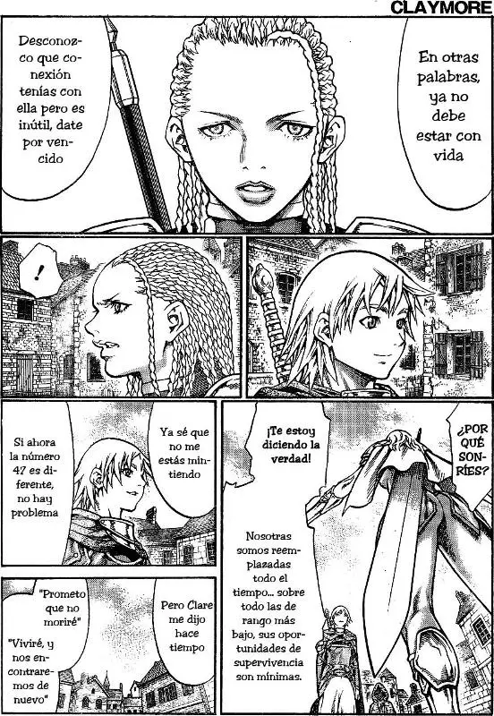 Claymore capítulo 81, página 18
