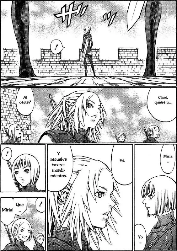 Claymore capítulo 82, página 17