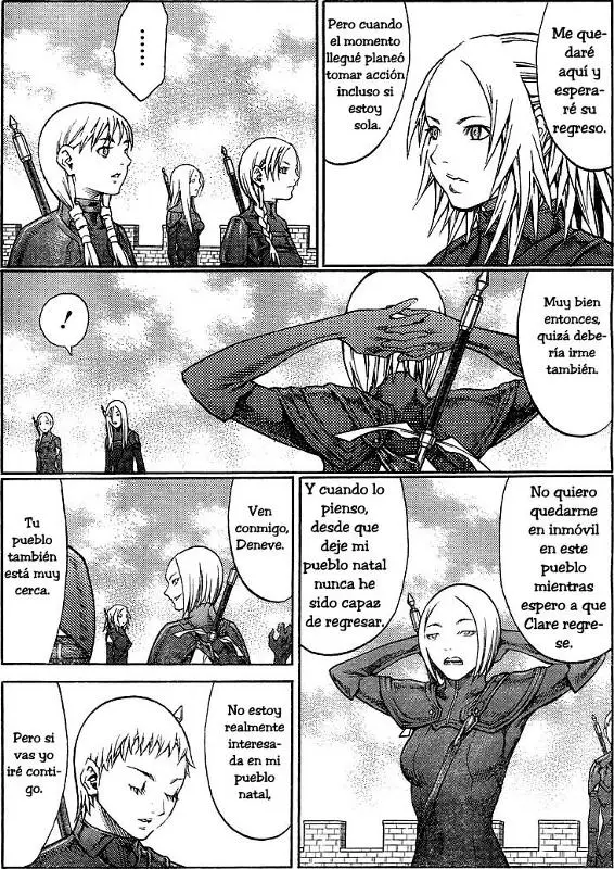 Claymore capítulo 82, página 20