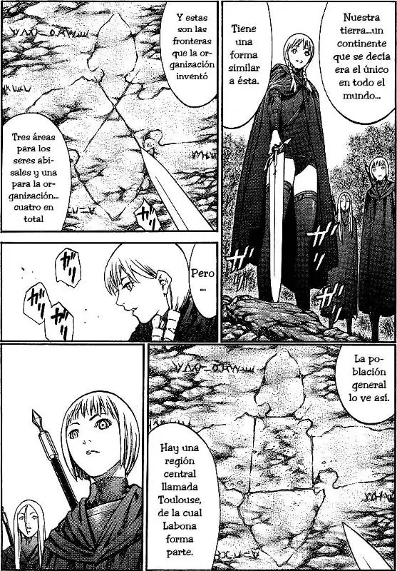 Claymore capítulo 83, página 3