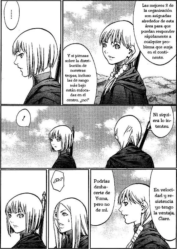 Claymore capítulo 83, página 4