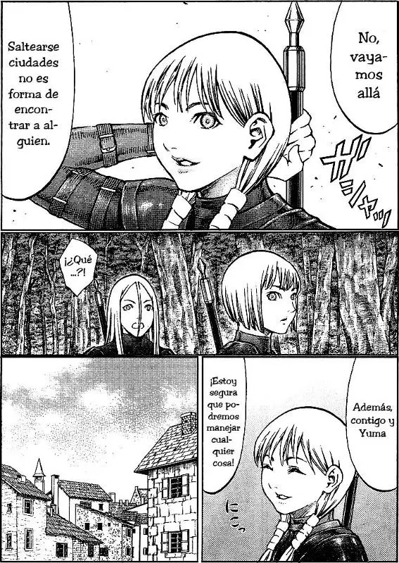 Claymore capítulo 83, página 8
