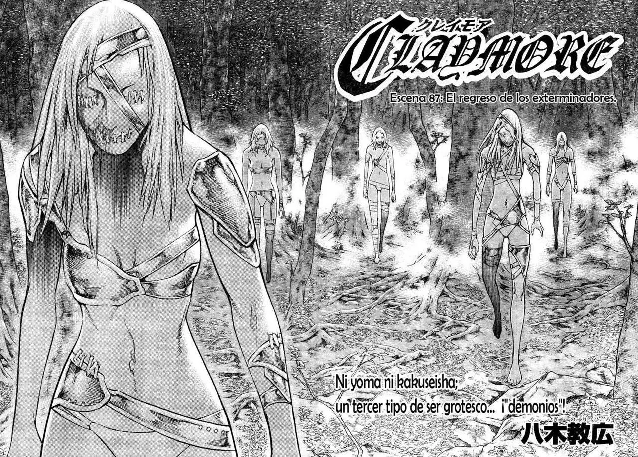 Claymore capítulo 87, página 4