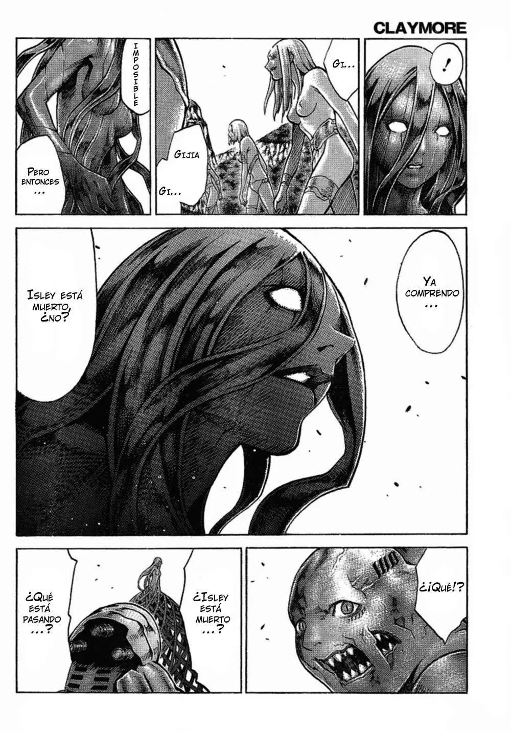 Claymore capítulo 94, página 11