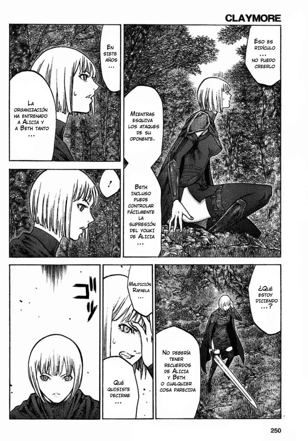 Claymore capítulo 94, página 17