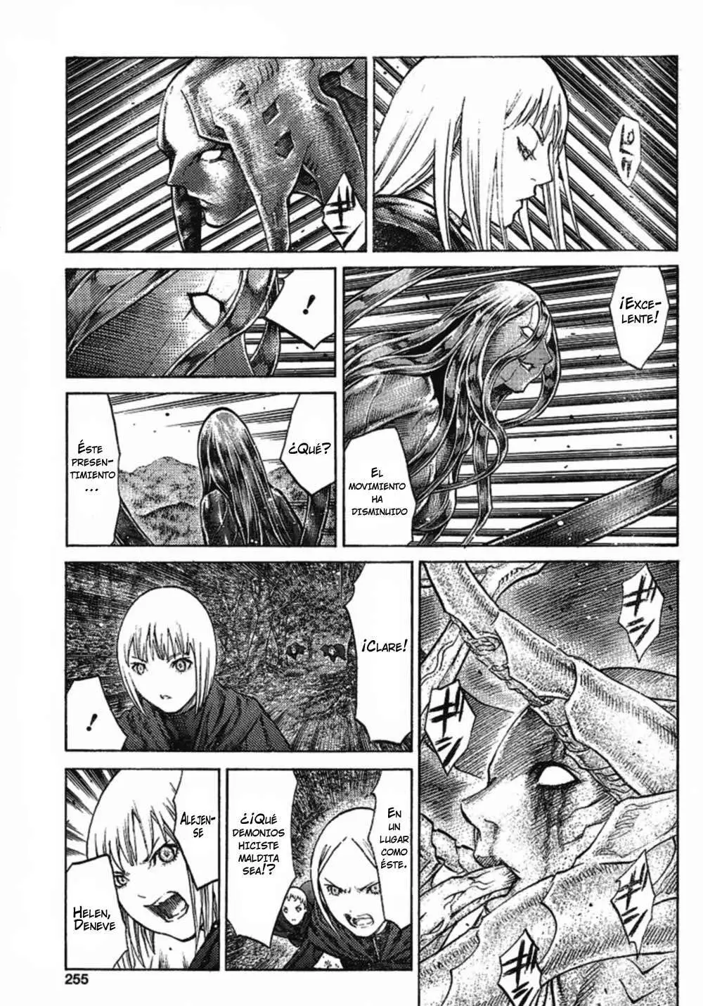 Claymore capítulo 94, página 22