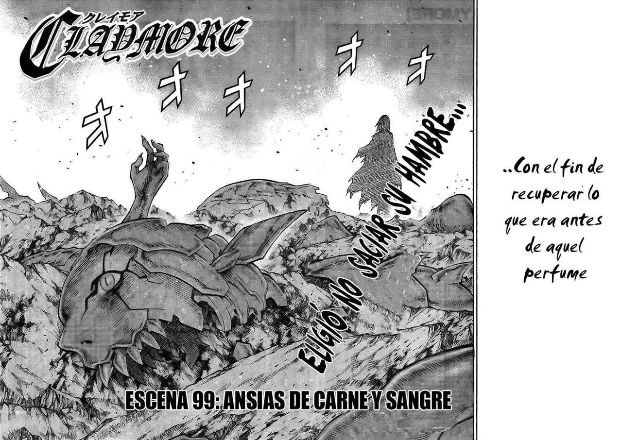 Claymore capítulo 99, página 3
