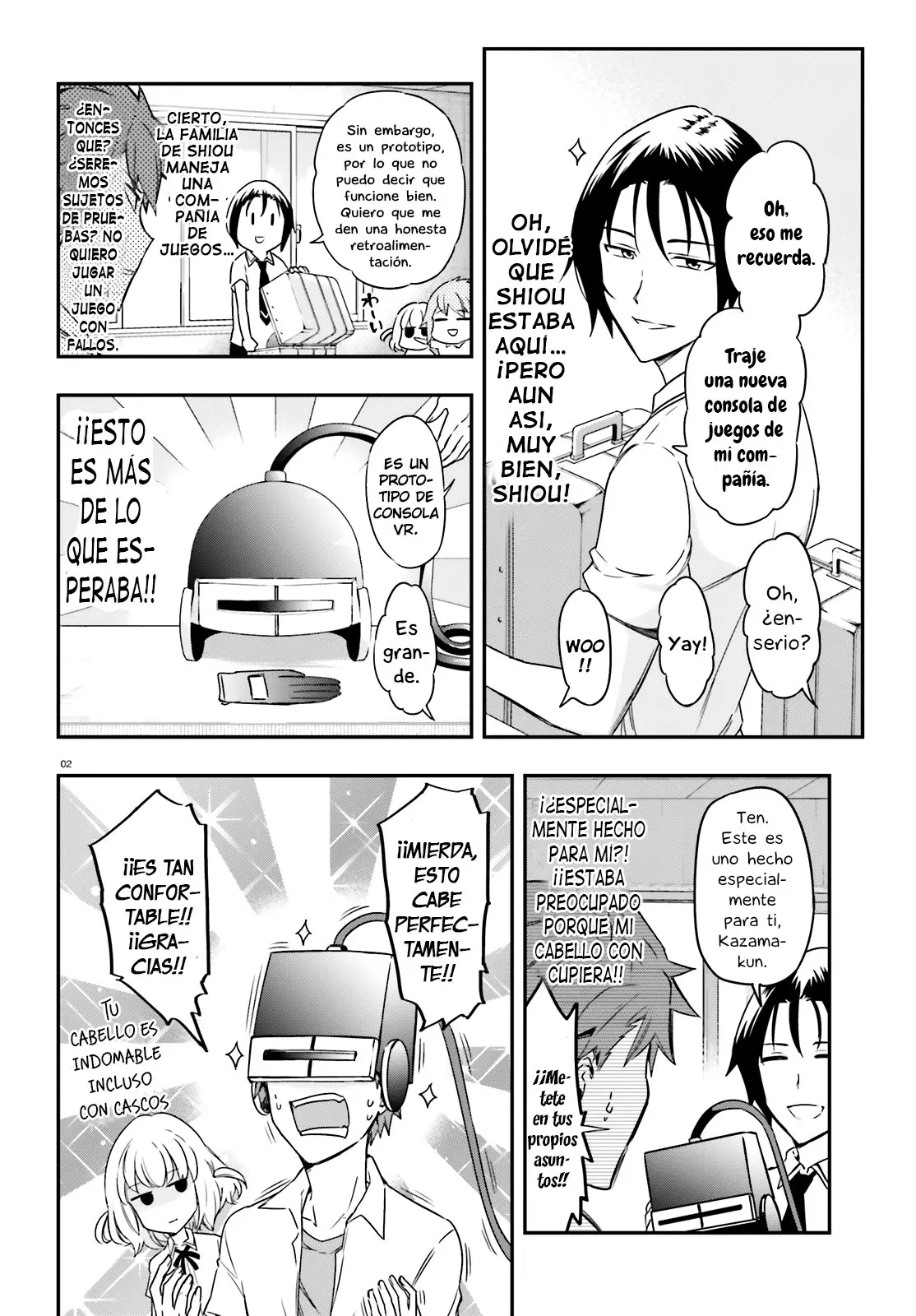 D-Frag capítulo 104, página 3