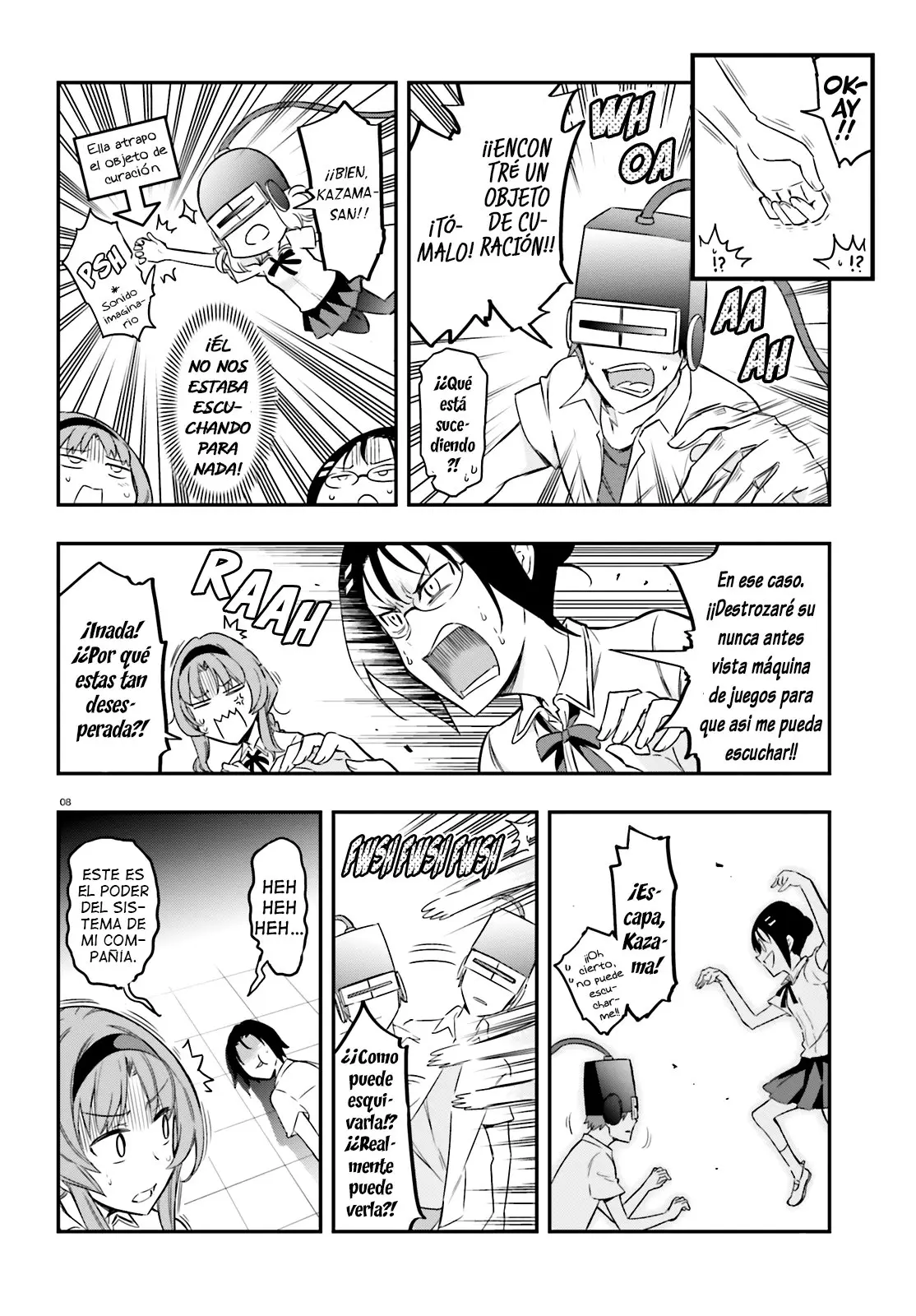 D-Frag capítulo 104, página 9