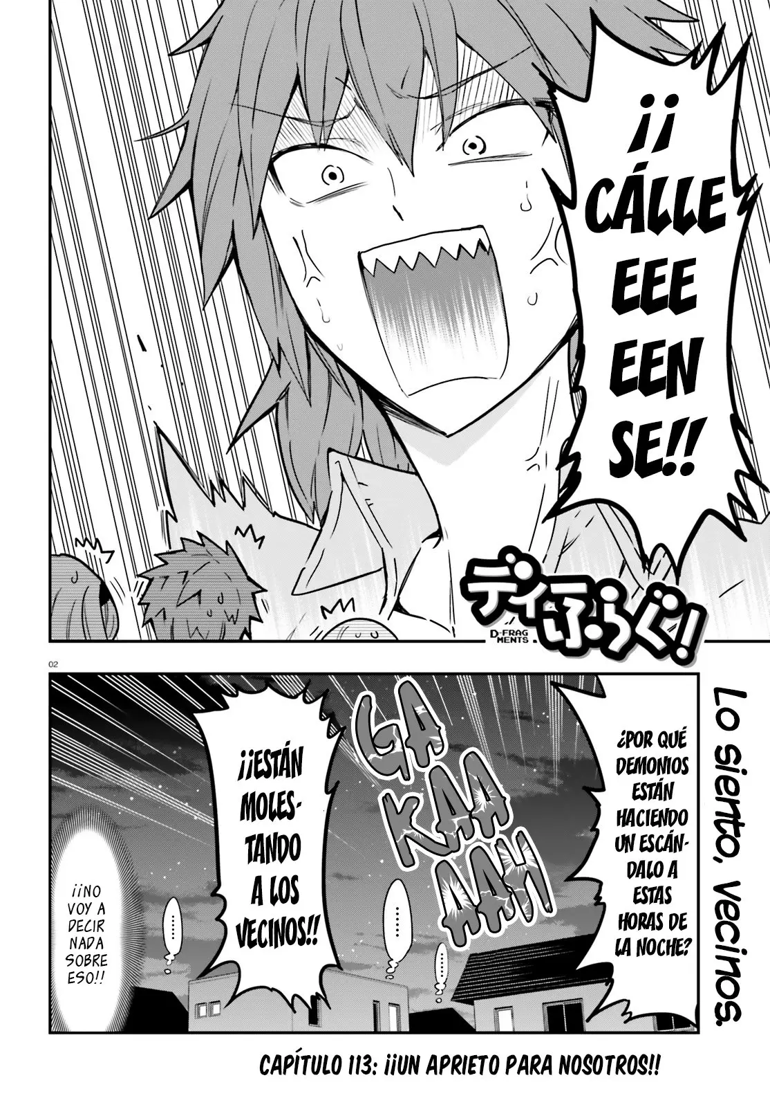 D-Frag capítulo 113, página 3