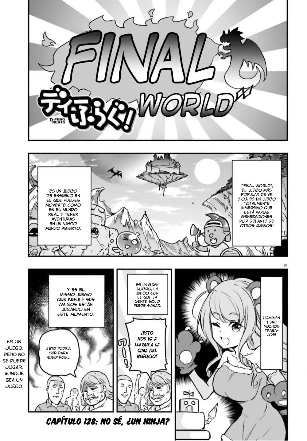 D-Frag capítulo 128, página 2