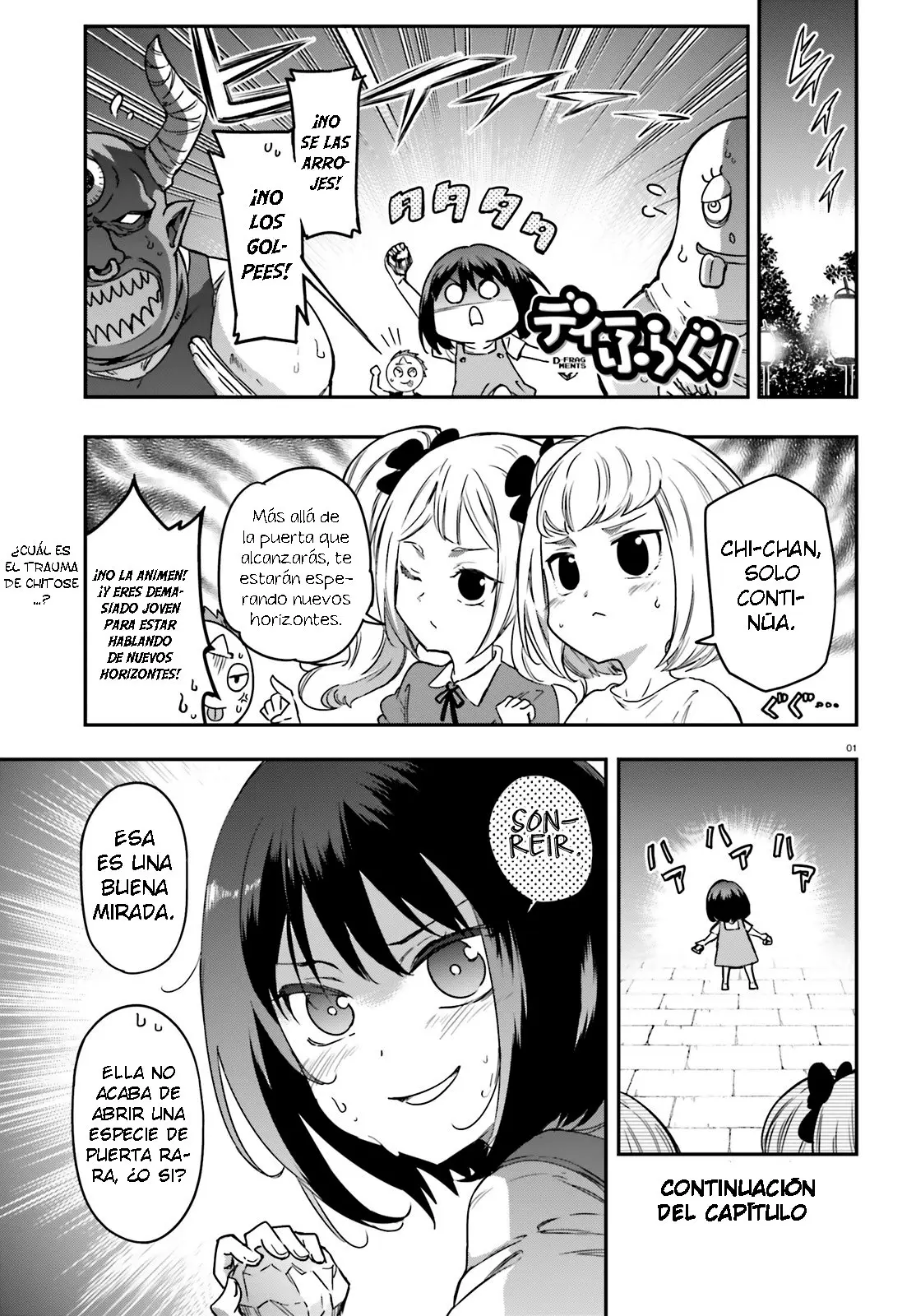 D-Frag capítulo 139.5, página 1