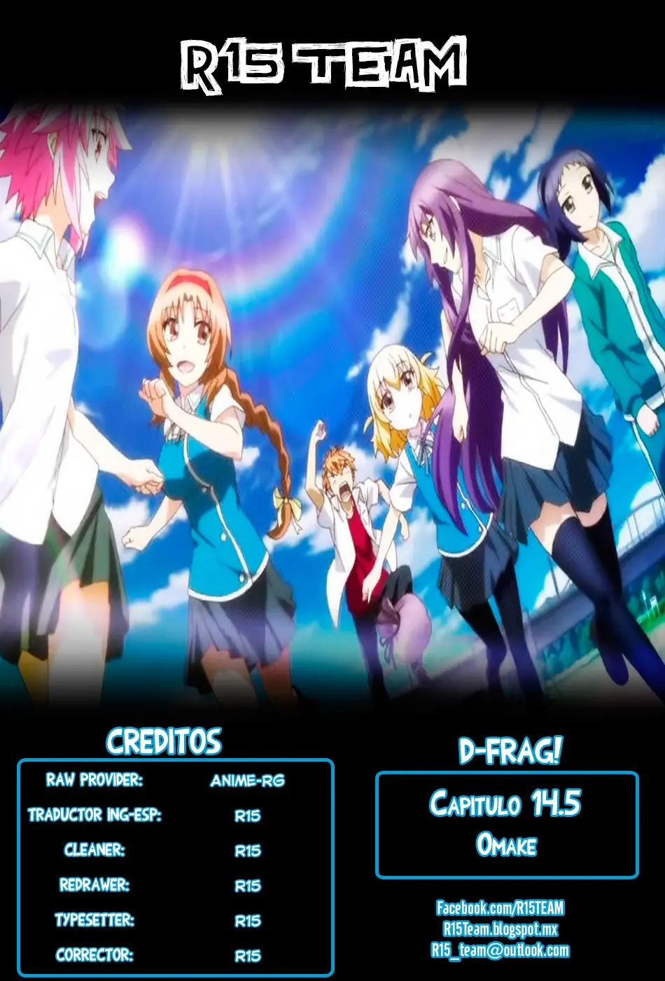 D-Frag capítulo 14.05, página 1