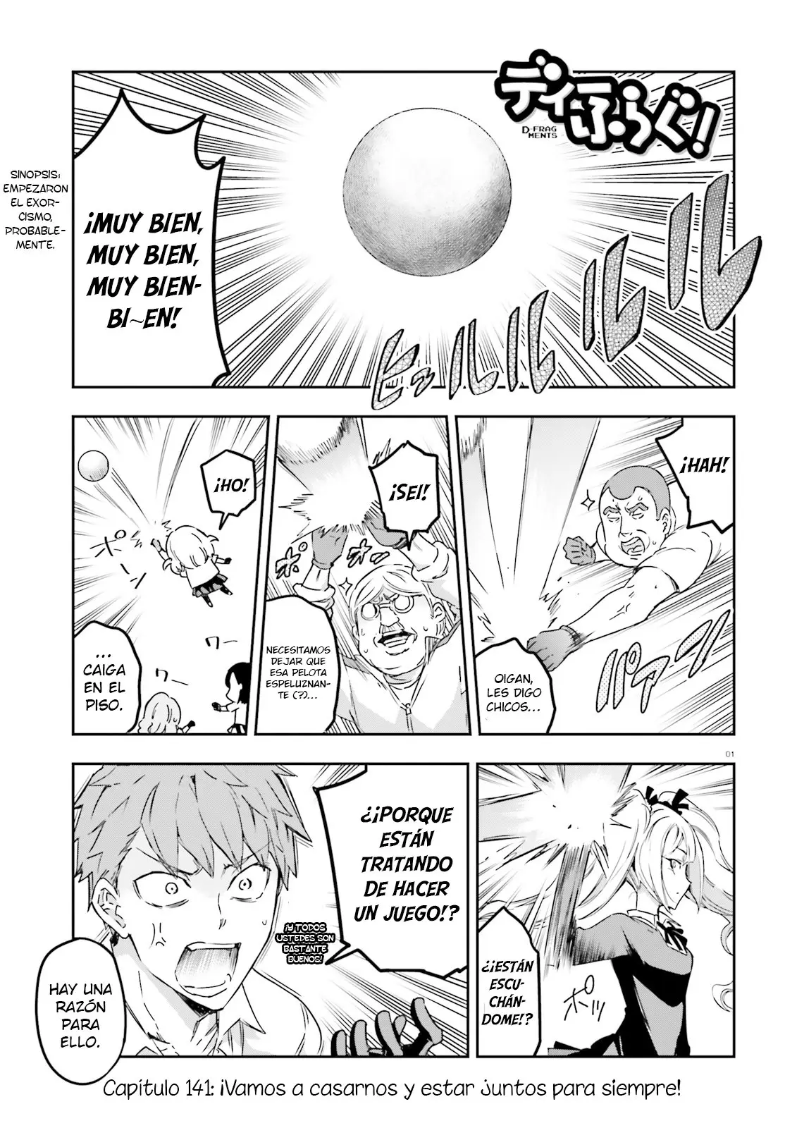D-Frag capítulo 141, página 2