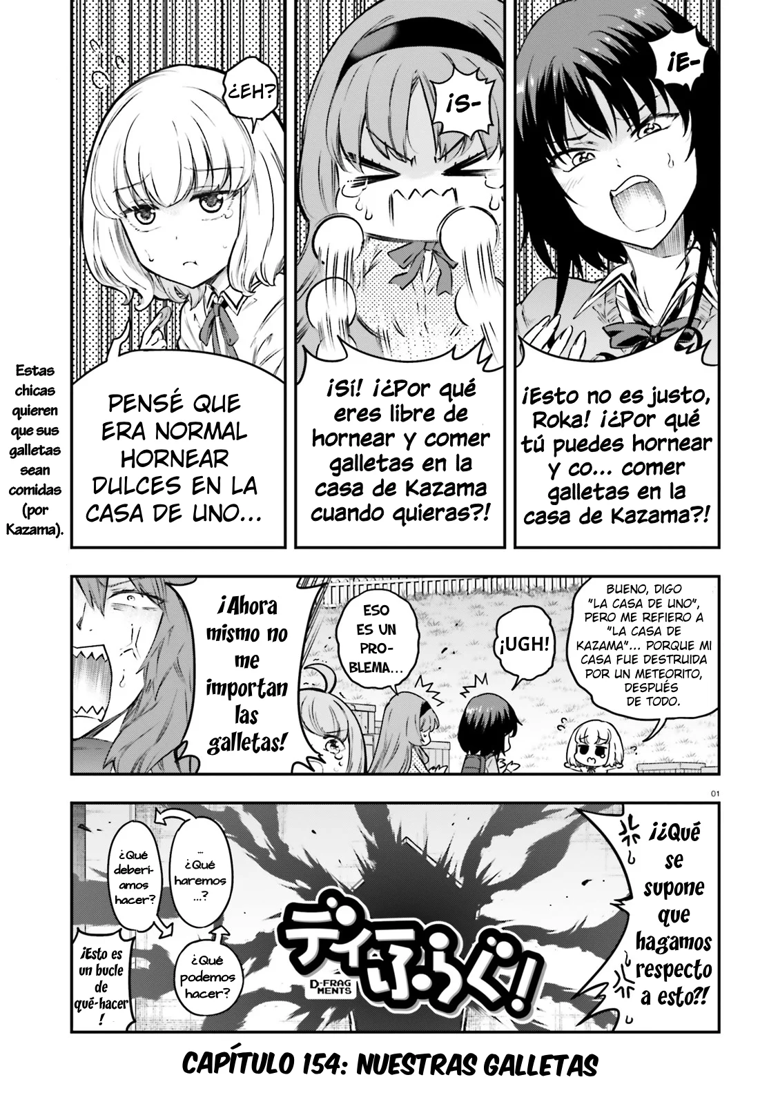 D-Frag capítulo 154, página 1