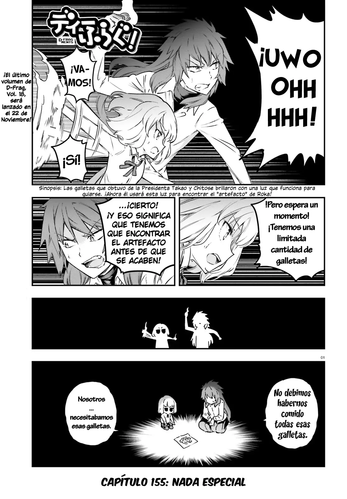 D-Frag capítulo 155, página 1