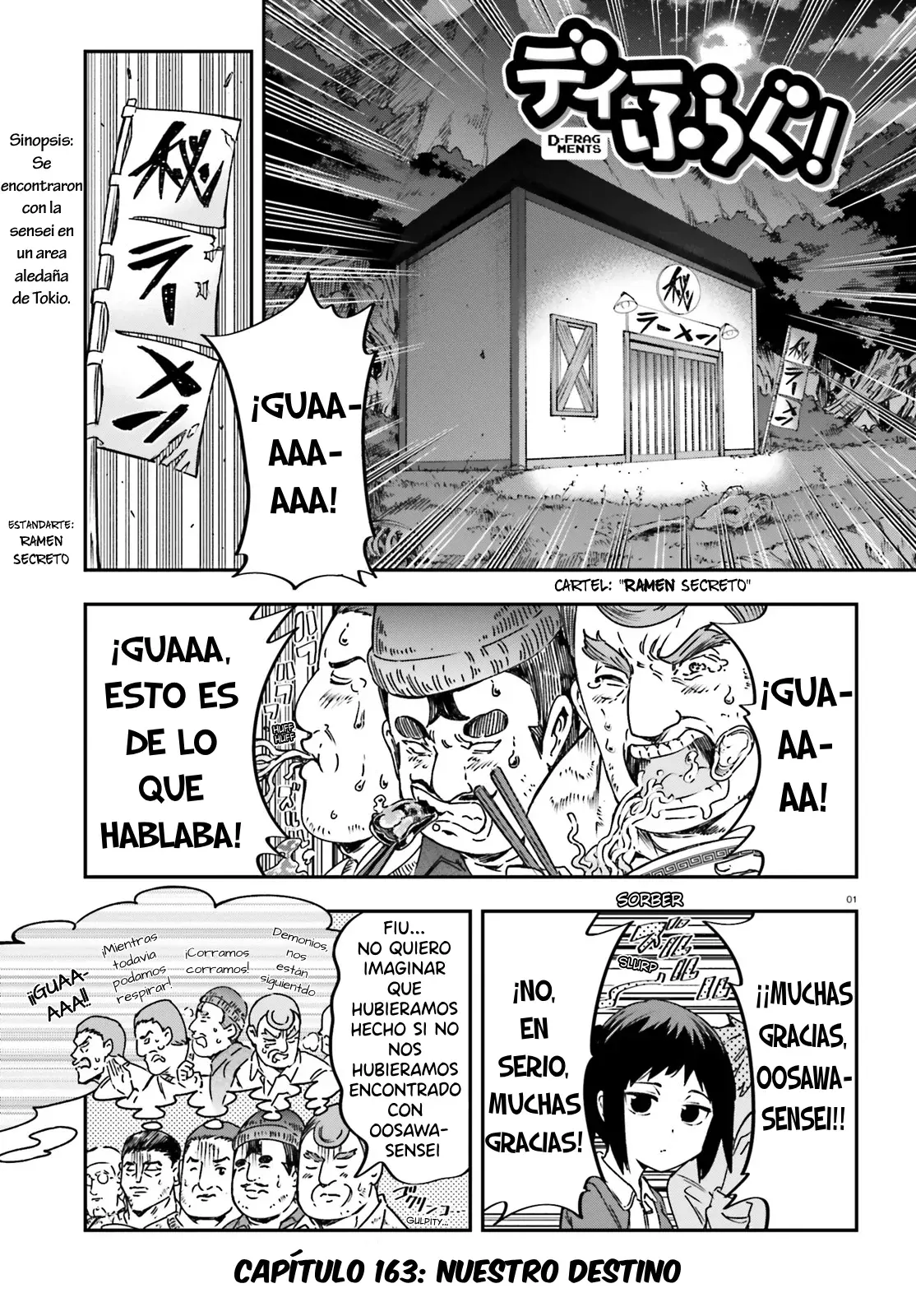 D-Frag capítulo 163, página 1
